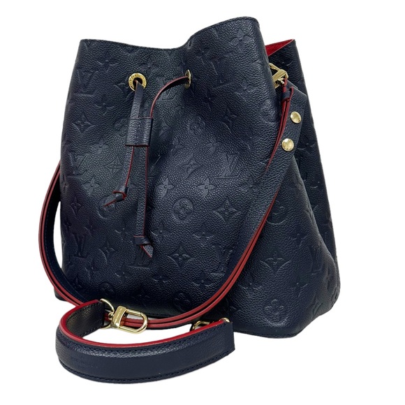 Louis Vuitton Neo Noe Bucket Shoulder Bag Empreinte Marine - Picture 12 of 16